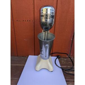 Vintage Myers Bullet Blender Milkshake Malt Mixer Machine Cream w/ Cup